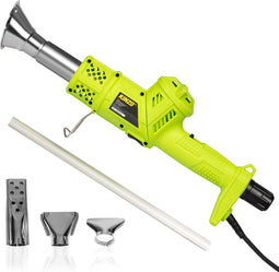 Kinzo 3-in-1 Onkruidbrander - Elektrisch 2000W - Tot 360°C - Inclusief opzetstukken - Groen/Grijs