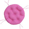 vidaXL - Zitkussen - rond - Ø - 60x11 - cm - oxford - stof - roze