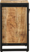 vidaXL - Nachtkastjes - 2 - st - massief - ruw - mangohout