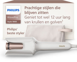 Philips WavePro HairStyler BHB968/00 - Krultang - Auto Wrap 360° Shaping technologie - Wit