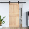 vidaXL - Deur - NARVIK - 85x210 - cm - massief - grenenhout
