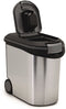 Curver Voedselcontainer - Hond of Kat - 35L - 12KG - Metallic - 28x49x42,5cm