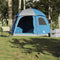 vidaXL - Familietent - iglo - 6-persoons - waterdicht - blauw
