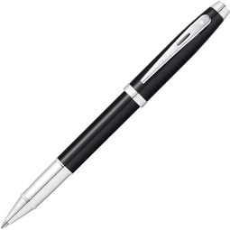 Sheaffer rollerball - 100 E9338 - Glossy black lacquer chrome plated - SF-E1933851