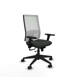 Piqueras y Crespo 3D066N0 - Bureaustoel - Verstelbare hoogte met armleuning - Zwart