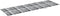 vidaXL - Ligbedkussen200x60x3 - cm - oxford - stof - ruitpatroon - grijs