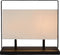 Atmooz - Tafellamp Essau - Slaapkamer / Woonkamer - Industrieel - Zwart en witte kap - Hoogte 37cm - Metaal