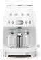 Smeg DCF02WHEU - Filterkoffiemachine - 10 koppen - Wit