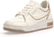Guess Tokyo - Lage Dames Sneakers - Gouden Details - Wit/Goud