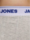 JACK&JONES JACSUPER TWIST TRUNKS - Boxershorts 3-Pack Effen Gemeleerd - Grijs Licht Blauw Groen (3-pack)