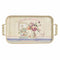 Set van trays DKD Home Decor Roze Metaal Aluminium 8 cm 40 x 21 x 8 cm (3 Stuks)