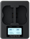 Fujifilm BC-W235 - Dubbel Lader voor NP-W235 batterij - Zwart