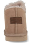 Warmbat Willow Suede - Dames Sloffen - Suède - Grijsbruin