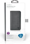 Nedis Smartphone Wallet Book - Gebruikt voor: Samsung - Samsung Galaxy A20 - Geschikt voor 1 Kaart - Zwart - PU / TPU - Verstelbare standen