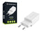 Conceptronic ALTHEA06W - Oplader - 2 USB 2.0-poorten - Wit