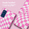 iMoshion Hoesje Geschikt voor Samsung Galaxy S20 FE Hoesje Met Pasjeshouder - iMoshion Design Bookcase smartphone - Roze / Retro Pink