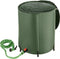 tectake 403507 - Regenwatertank 200 L - Plooibaar met waterinlaatrooster - Groen
