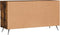 vidaXL - Schoenenbank - 102x35x55 - cm - bewerkt - hout - gerookt - eikenkleurig
