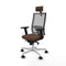 Bureaustoel Piqueras y Crespo 2D026N2 Donkerbruin