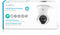Nedis WIFICO20CWT - Beveiligingscamera Buiten - Full HD 1080p Pan/Tilt Bewegingsdetectie - Wit