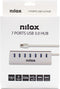 Nilox NX7HUB30 - USB Hub - 7x USB 3.2 Gen 1 - Wit