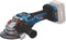 Bosch Professional GWS 18V-15 - Accu haakse slijper 125mm - BITURBO Brushless technologie - (1 stuk)