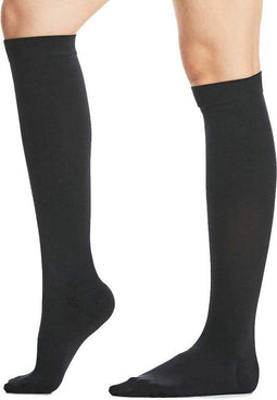 Compressiekousen - Lichte Compressie - Unisex - Zwart