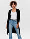 JDY JDYMARCO - L/S Long Cardigan KNT NOOS - Knoopsluiting V-neck - Maat S