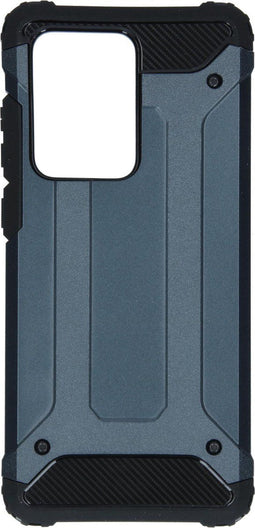 iMoshion Hoesje Geschikt voor Samsung Galaxy S20 Ultra Hoesje - iMoshion Rugged Xtreme Backcover - Donkerblauw