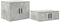 vidaXL - Opbergkast - in - Betongrijs - - - 108x41x40 - cm, - Gemaakt - van - Engineered - Wood