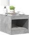 vidaXL - Kattenbakkast - 47x59x42 - cm - bewerkt - hout - betongrijs