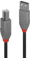 Lindy 36676 - USB 2.0 Kabel - 7.50 m - Zwart