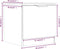 vidaXL - Nachtkastjes - 2 - st - 40x39x40 - cm - wit