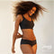 sloggi ZERO Feel Dames Beha top - Comfortabele uitneembare cups - Zwart - Maat L