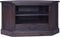 vidaXL - Tv-hoekmeubel - 80x40x49 - cm - massief - mahoniehout - lichtzwart