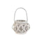 Kaarshouder Home ESPRIT Wit Hout Kristal 18 x 18 x 13 cm