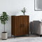 vidaXL - Dressoir - 69,5x34x90 - cm - bewerkt - hout - bruin - eikenkleur