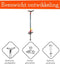 Chillafish Poogi Teen - Pogo Stick - LED verlichting - Oranje
