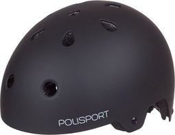 Polisport Urban Fietshelm - Maat M 55-58cm - Urban Pro constructie - Zwart
