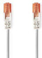 CAT6 Netwerkkabel - RJ45 Male - RJ45 Male - U/UTP - 0.25 m - Rond - PVC - Grijs - Envelop