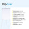 BRASQ Flipover - 70x100cm - Verstelbaar Whiteboard - Magnetisch - Aluminium