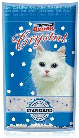 Kattenbakvulling Super Benek Crystal Standard Natural 3,8 L