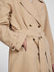 PIECES PCTAYA - Trenchcoat Dames - Lange mouwen - Riem in de taille - Maat XS