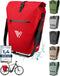 MIVELO Fietstas - Waterdicht - 25L met Laptopvak en Schouderriem - Rood