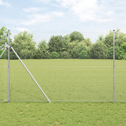 vidaXL - Gelast - Draadhek - 1,6x10 - m - Gegalvaniseerd - Staal