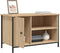 vidaXL - Tv-meubel - 80x40x50 - cm - bewerkt - hout - sonoma - eikenkleurig