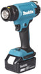 Makita DHG181ZJ - Heteluchtpistool LXT 18 V - Temperatuurbereik 150-550°C - 2 standen luchtverplaatsing (1 stuk)