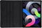 imoshion Tablet Hoes - Geschikt voor iPad Pro 11 (2020) / Pro 11 (2018) / Air 5 (2022) / Air 4 (2020) / Air 11 inch (2025) M3 / Air 11 inch (2024) M2 - 360° Draaibare Bookcase - Zwart