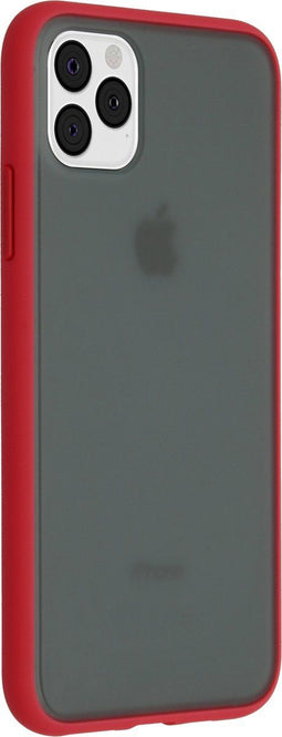 iMoshion Hoesje Geschikt voor iPhone 11 Pro Max Hoesje - iMoshion Frosted Backcover - Rood