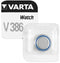 Varta V386 - Batterij 105mAh - Zilver
